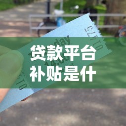 貸款平臺補(bǔ)貼是什么意思？一文看懂優(yōu)惠背后的門道