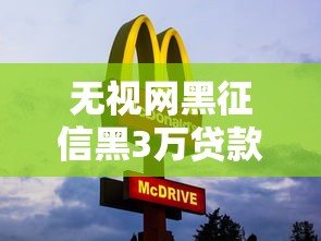 無視網(wǎng)黑征信黑3萬貸款產(chǎn)品解析及申請(qǐng)避坑指南