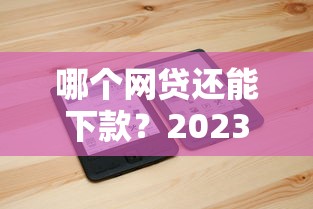 哪個網貸還能下款？2023正規平臺實測推薦