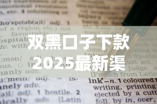 雙黑口子下款2025最新渠道實測！這些方法或許能幫到你