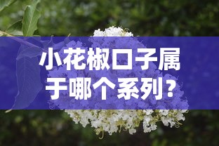 小花椒口子屬于哪個系列？實測后發(fā)現(xiàn)這幾點必須知道