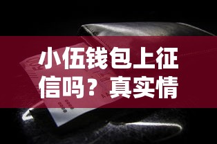 小伍錢包上征信嗎？真實情況揭秘，這些細節要注意