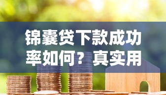 錦囊貸下款成功率如何？真實用戶經驗+審批流程全解析