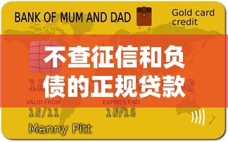 不查征信和負(fù)債的正規(guī)貸款？靠譜嗎？試試這些正規(guī)平臺(tái)