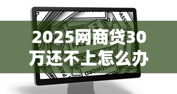 2025網商貸30萬還不上怎么辦？真實案例分析+應對方案