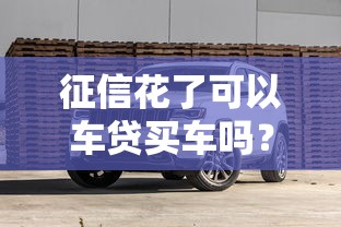 征信花了可以車貸買車嗎？5個真實解決辦法+避坑指南