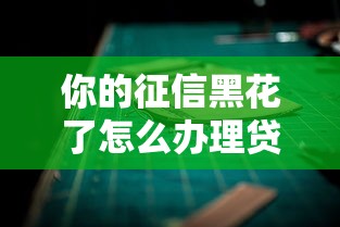 你的征信黑花了怎么辦理貸款？試試這幾種靠譜方法