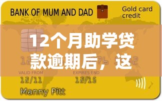 12個月助學貸款逾期后，這3個補救辦法真的能救急