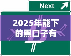 2025年能下的黑口子有哪些？這幾個渠道或許能解燃眉之急